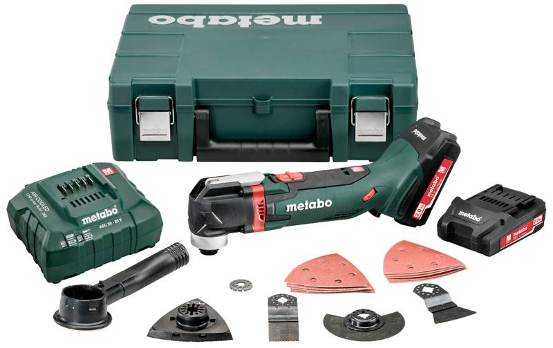 Multitool Mt18 Ltx Compact, 2ã—18v/2,0ah + Tilbehør - Metabo