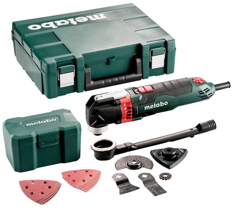 Multitool 400w Mt 400 Quick, I Kuffert M/Tilbehør - Metabo
