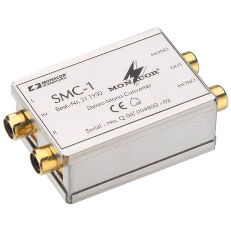 Stereo/Mono Konverter - Smc-1 - Monacor