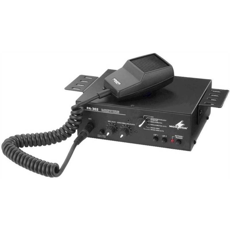 Pa-Forstærker - Pa-302 - Monacor