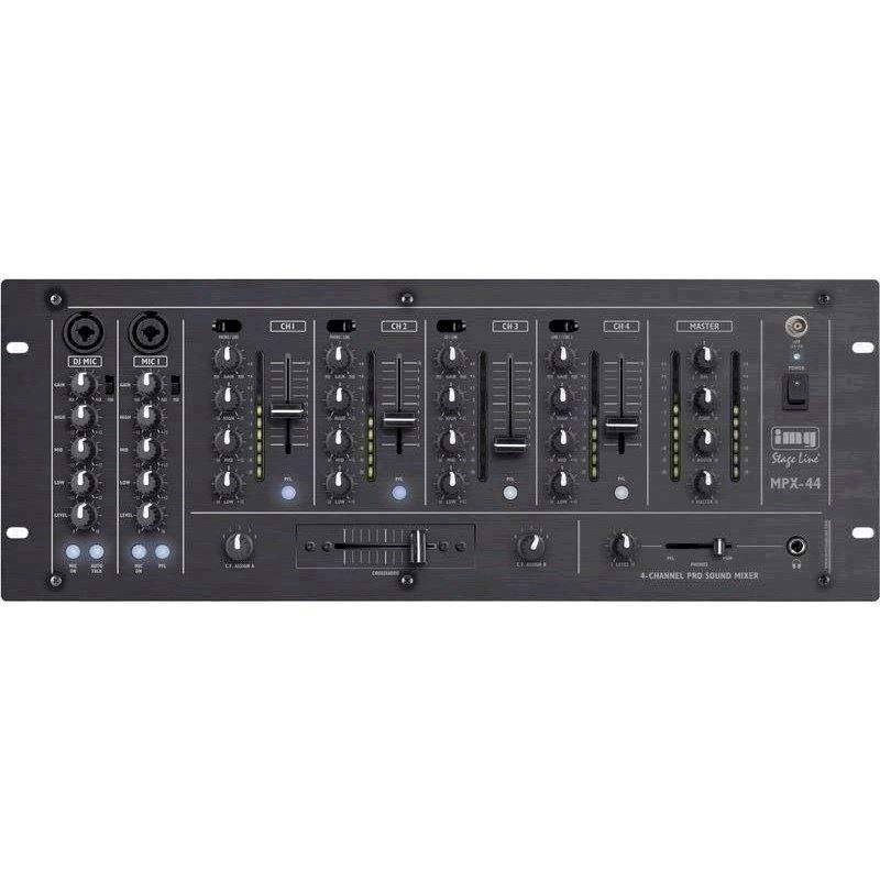 Stereo Dj Mixer, 6ch. Mpx-44/Sw - Img Stage Line