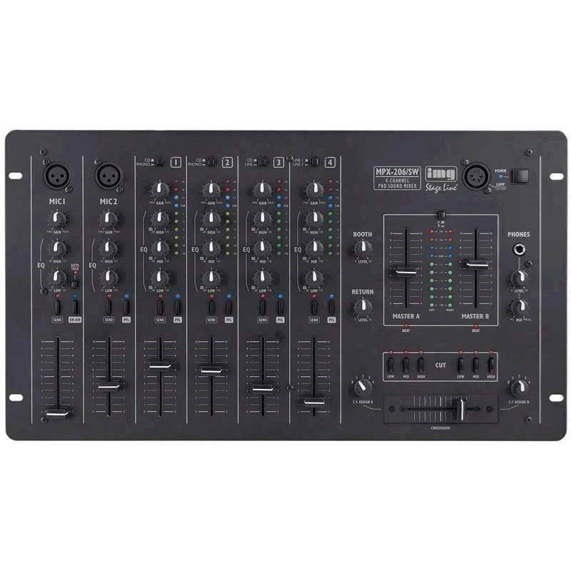 Img 6-Kanals Mixer. Mpx-206/Sw