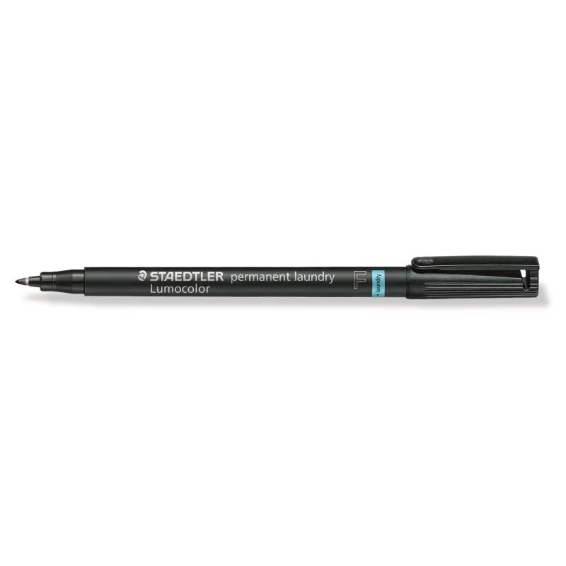 Staedtler Lumocolor, Permanent Marker, Til Tekstil, Sort, 0,6 Mm.