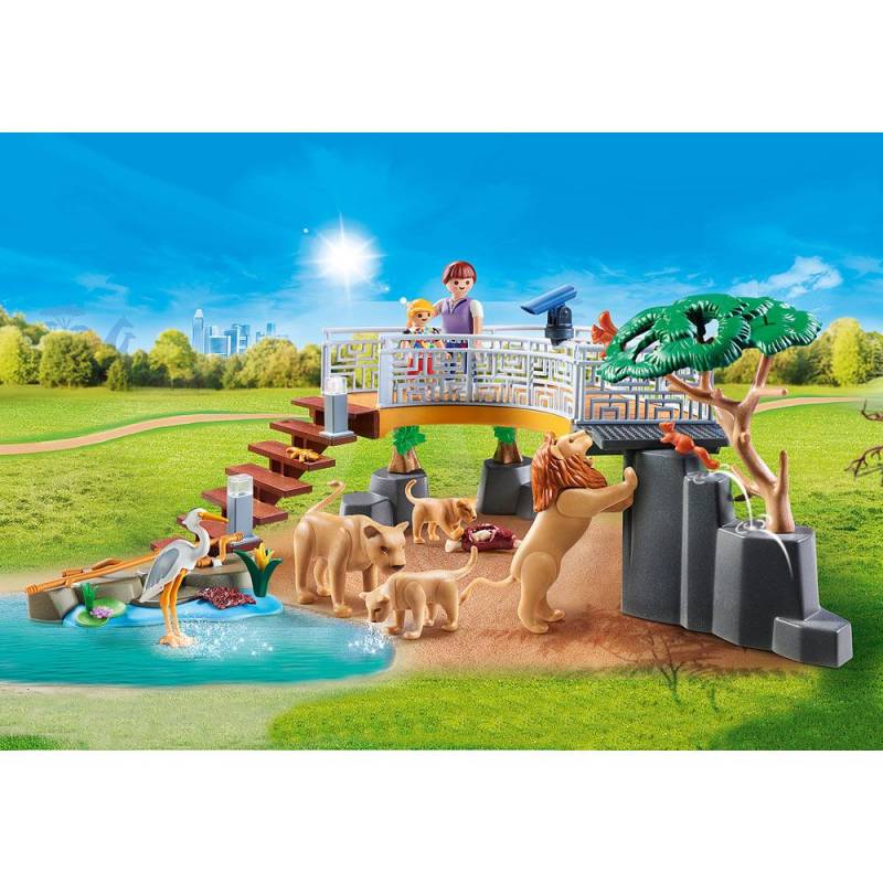Løver I Indhegning - Playmobil