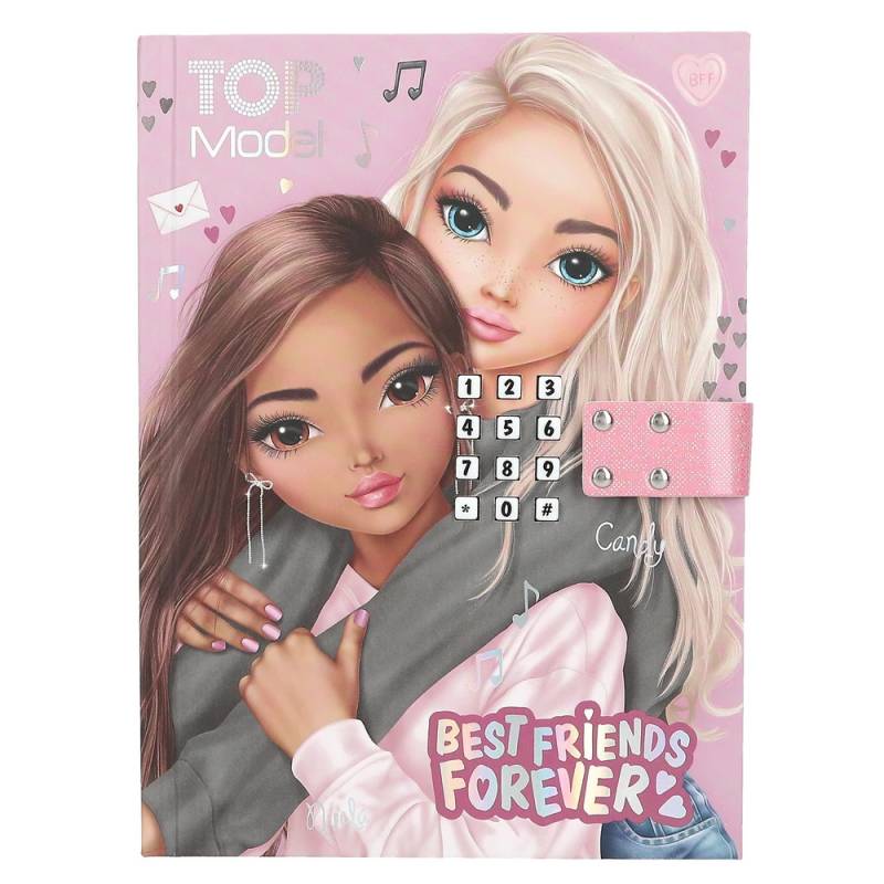 Topmodel Dagbog M/Kode & Musik My Bff
