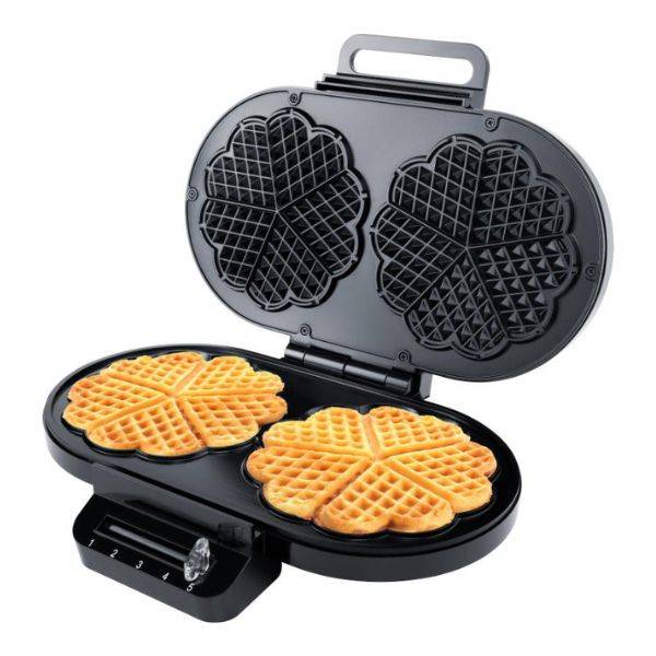 Steba Dobbelt Vaffeljern 2 X ø16,5 Cm, 1400w