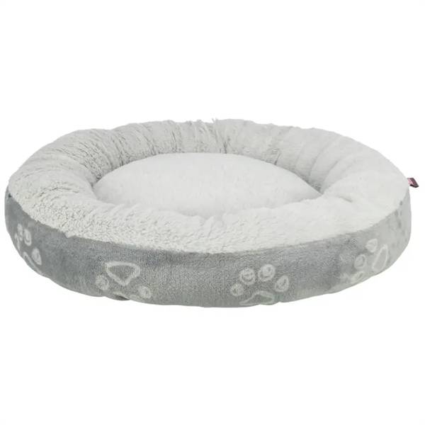 Jimmy Soft Hundeseng, Rund, Lysegrå, ø70 Cm - Trixie