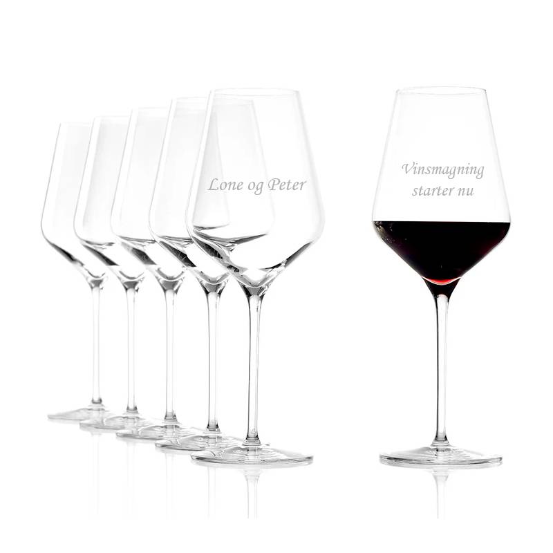 Stölzle Lausitz Red Wine Goblet Quatrophil Sæt Af 6