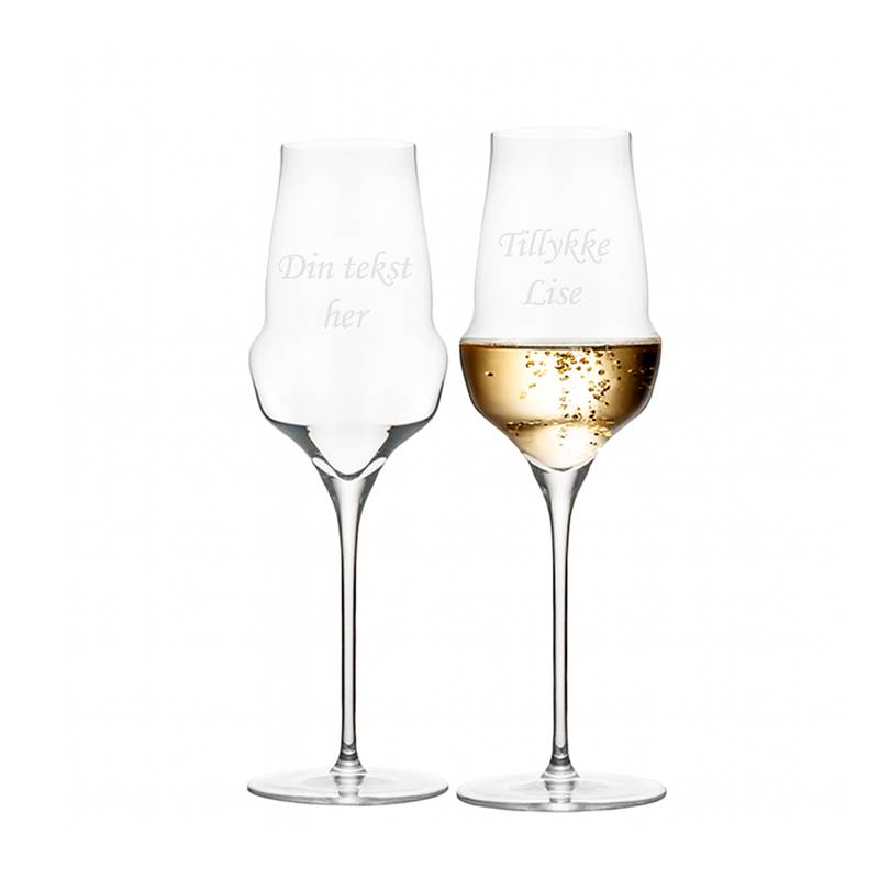 Bryllup Cocoon Champagne Glass Sæt Af 6 - Stölzle Lausitz