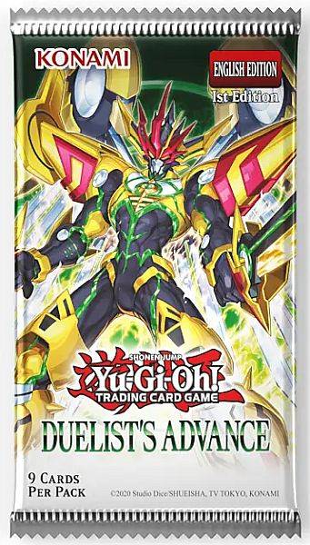 Yu-Gi-Oh! Booster Pakke Duelist's Advance Booster Pack - _ygo: Duelists Advance