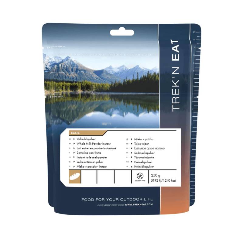 Frysetørret Mad - Trek´n Eat Mælkepulver 250 G/2 Liter - Trek'n Eat