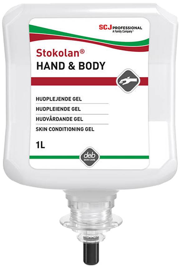 Stokolan Hand & Body Regenererende Lotion, Til Normal Hud, Ecarf Mærket, 1 L - Deb Stoko