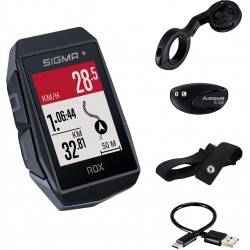 Sigma Rox 11.1 Evo - Cykelcomputer Med Gps - Med Pulsmåler - Sort - Sigma Sport