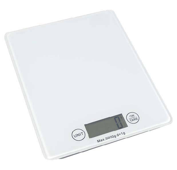 Saro Digital Køkkenvægt / Med Glasplade Op Til 5 Kg Model 4745bo