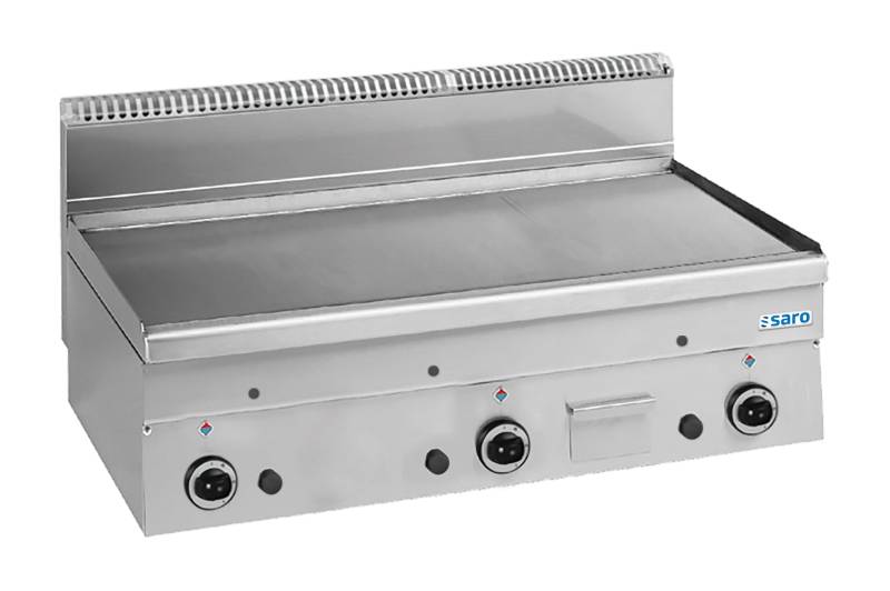 Saro Gasgrillplade Glat  1000x600 Model Gft106l