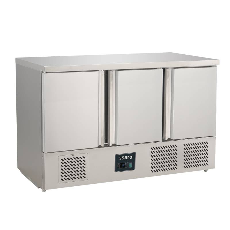 Saro Kølet Arbejdsbord, 3 Døre, Model S903 S/S Top Pro