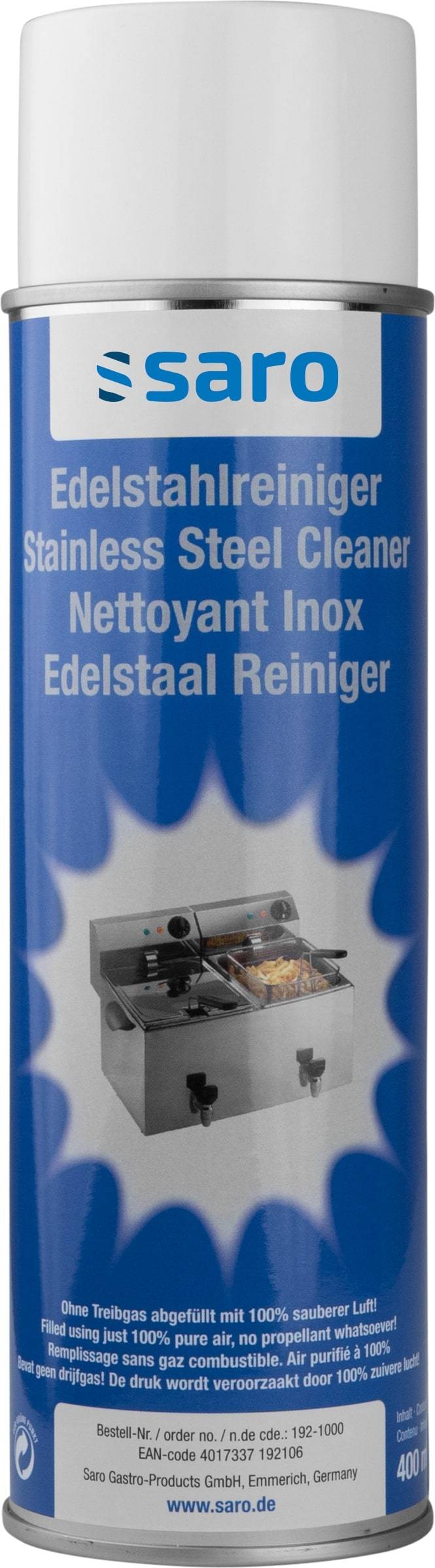 Saro Rustfrit Stål Rengøringsmiddel Model R 50