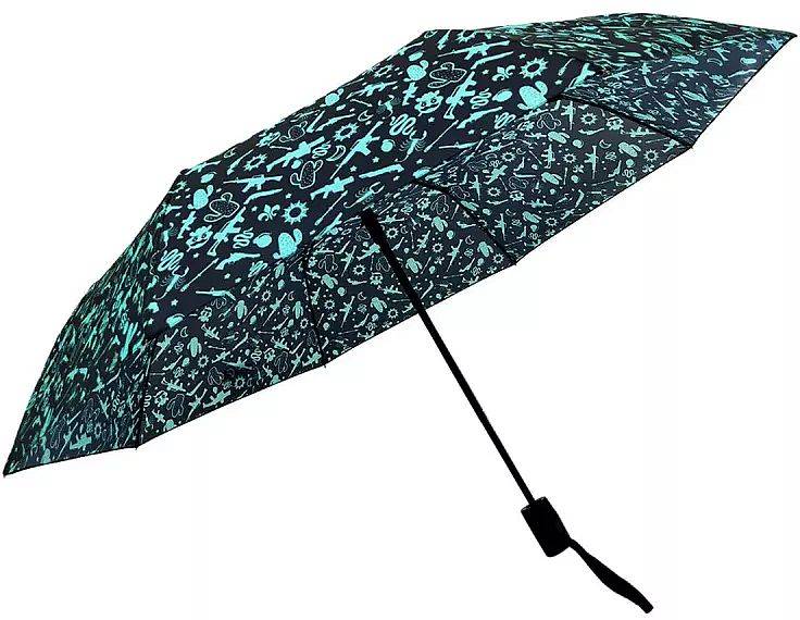 Saints Row - Umbrella (paraply): Pattern - Black - !andet