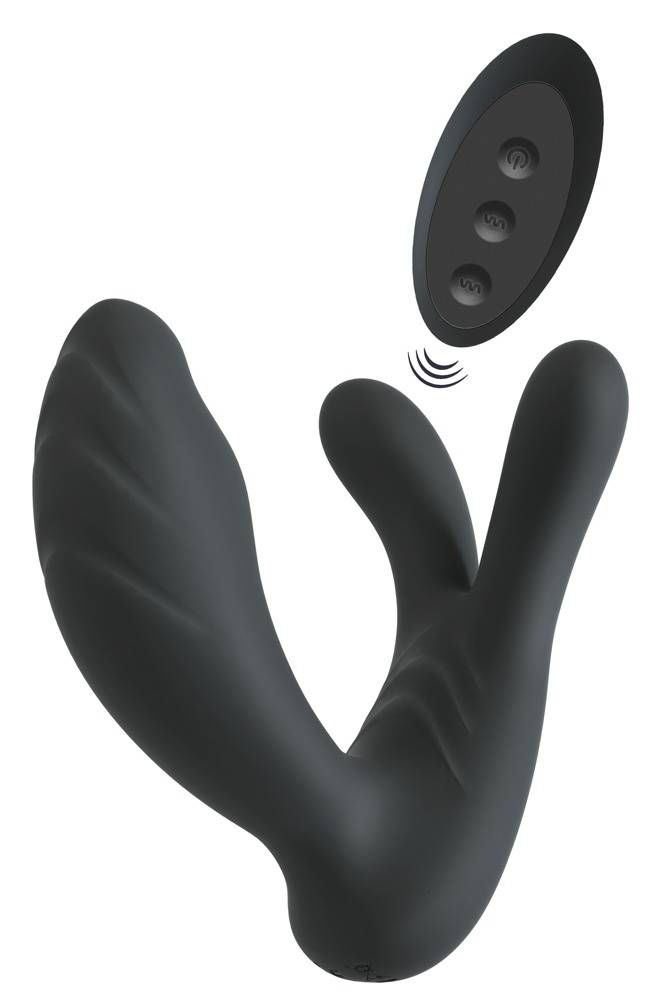 Vibrator "rc G-&p-Spot" Med Klitoris-/Testikelstimulator - Sweet Smile