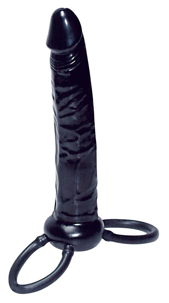 Analdildo Med Penis- Og Testikelring - You2toys