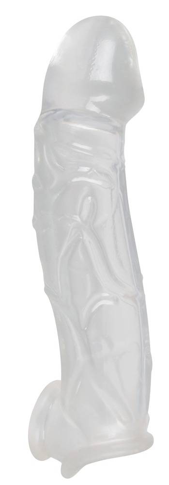 Penishylster Med Testikelring "skin" - Crystal