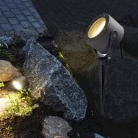Slv Sitra 360 Jordspydsspot, Gx53, Ip44, Antracit