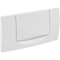 Geberit Twinline Enkelt Tryk - Hvid