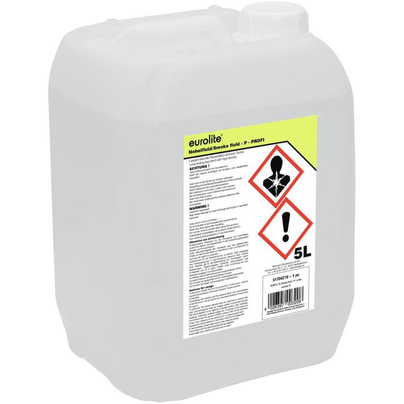 Eurolite -P- Væske Til Røgmaskiner, 5 Liter