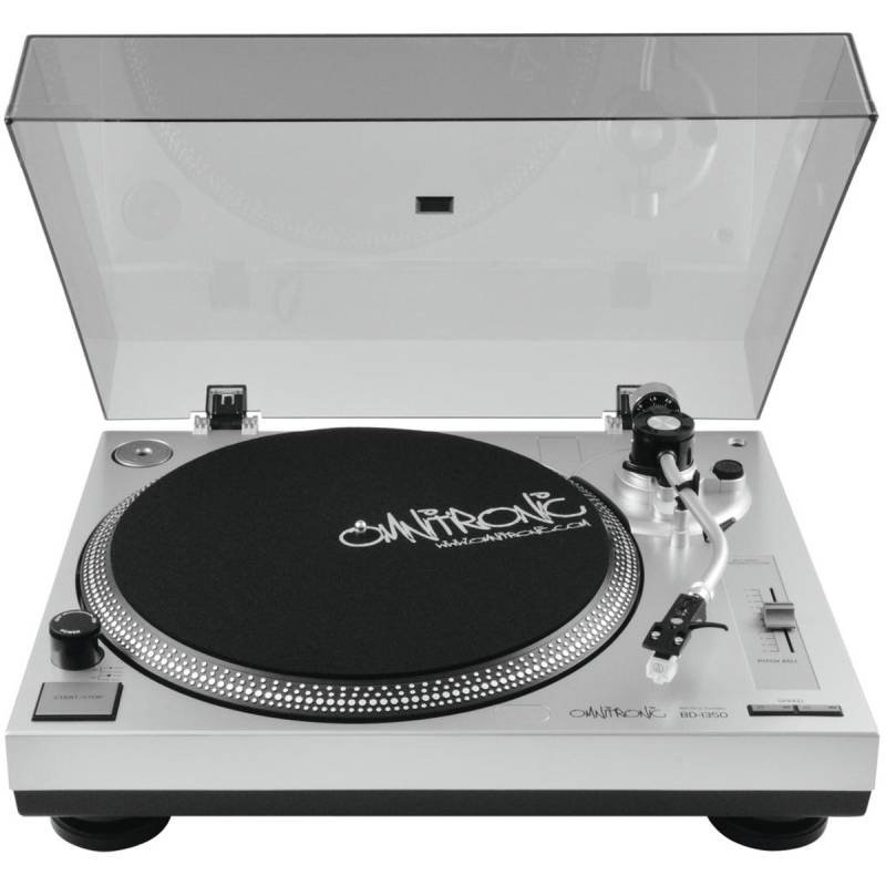 Omnitronic Bd-1350 Begynder Dj Pladespiller, Sølv