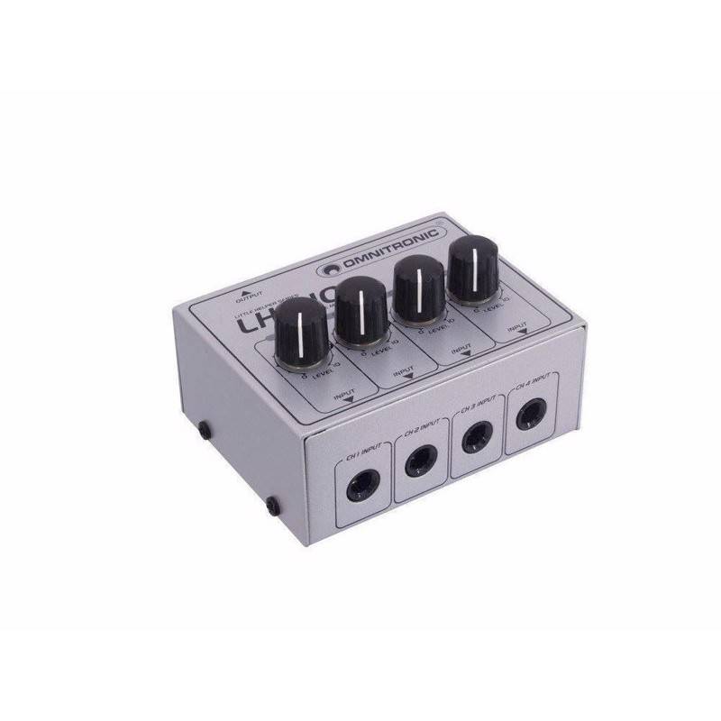 Omnitronic Lh-010 4-Channel Mixer Passive