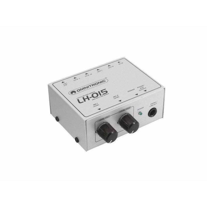 Omnitronic Lh-015 2-Channel Mic/Line Mixer