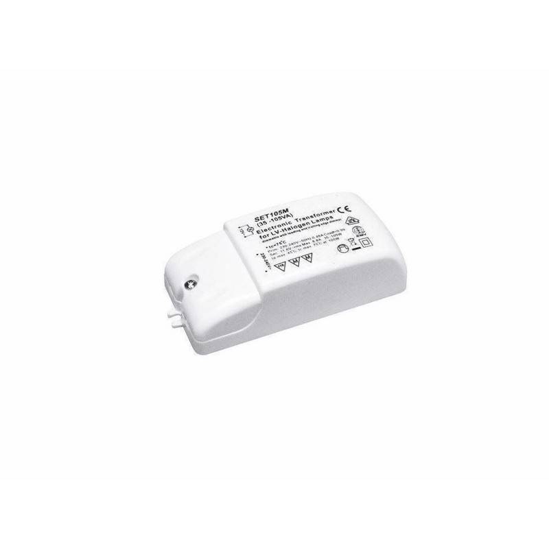 Kompakt Strømforsyning Til 12 Volt Halogenlamper. 35-105 Watt - Eurolite