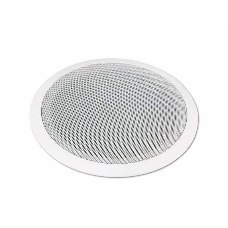 Indbygningshøjttaler Til 100 Volt. 8". 10 Watt. Omnitronic Cs-8. Hvid