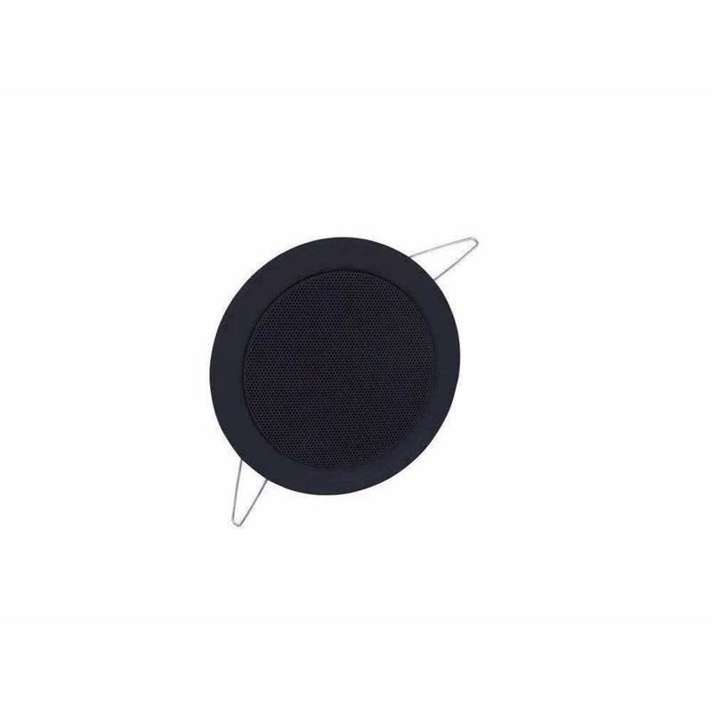 Indbygningshøjttaler 4". 100 Volt. 6 Watt. ø13,5 Cm. Sort - Omnitronic
