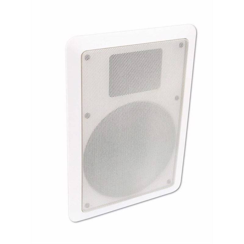 2-Vejs Indbygningshøjttaler 6,5". 100 Volt. 5 Watt. 27 X 18,5 Cm. Hvid - Omnitronic