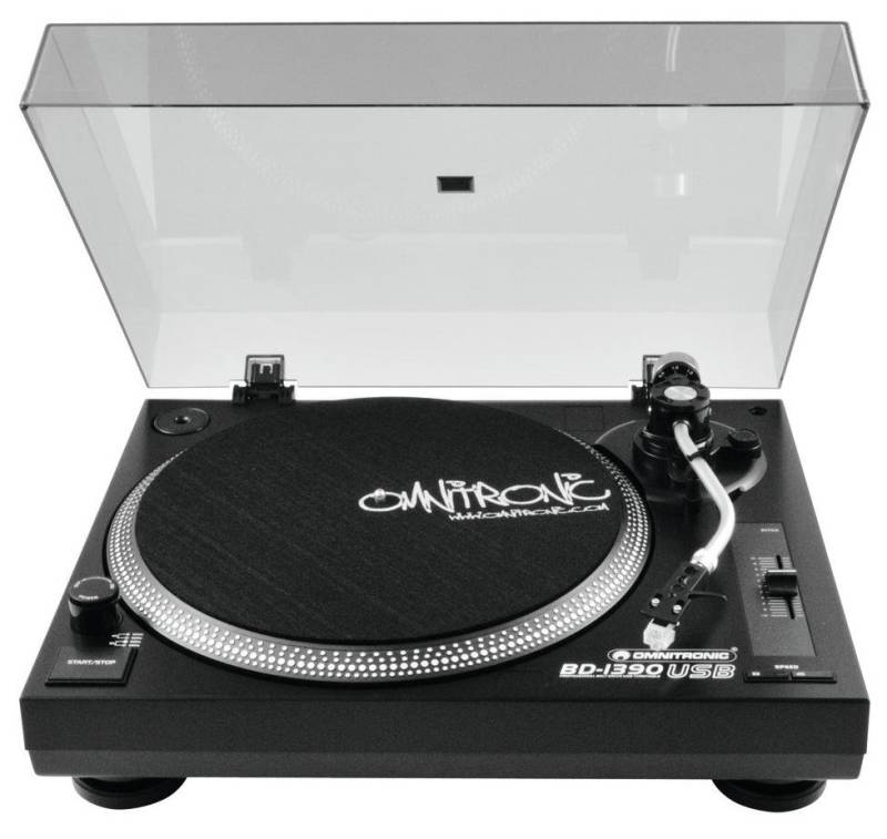 Omnitronic Bd-1390. Begynder Dj Pladespiller M. Usb. Sort