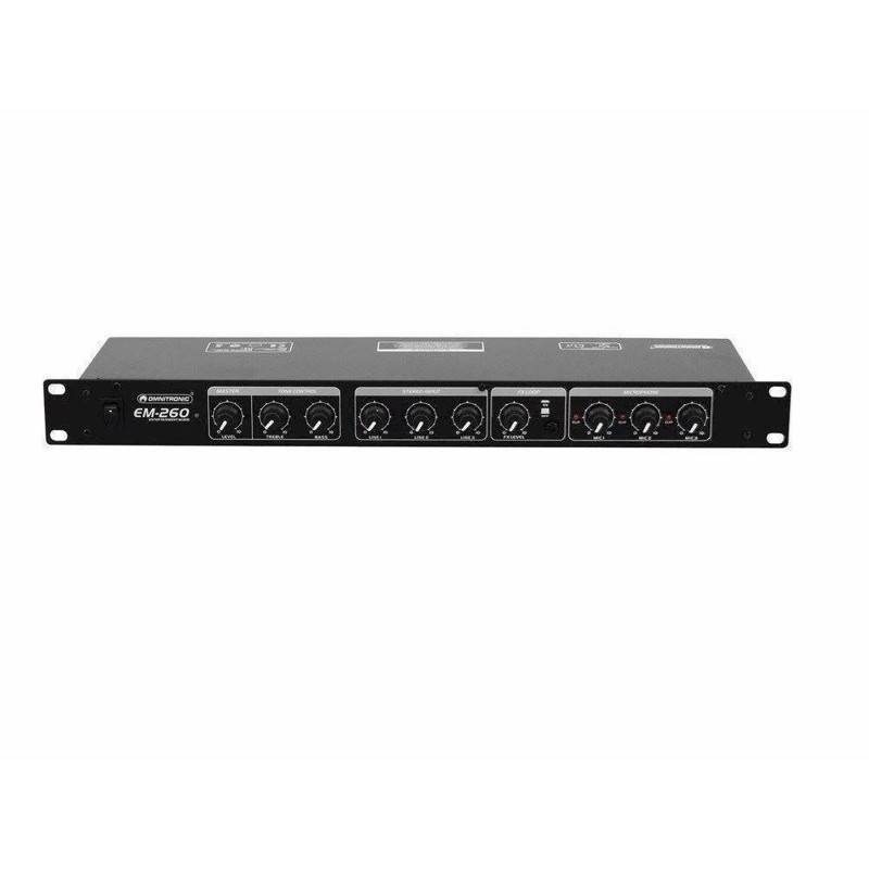 Omnitronic Em-260b Entertainment Mixer