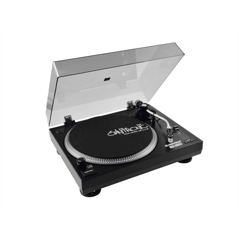 Omnitronic Bd-1320. Begynder Dj Pladespiller. Sort