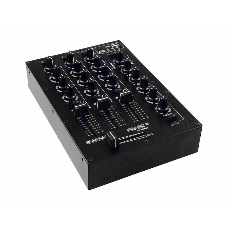 Omnitronic Pm-311p. Dj Mixer Med Mp3