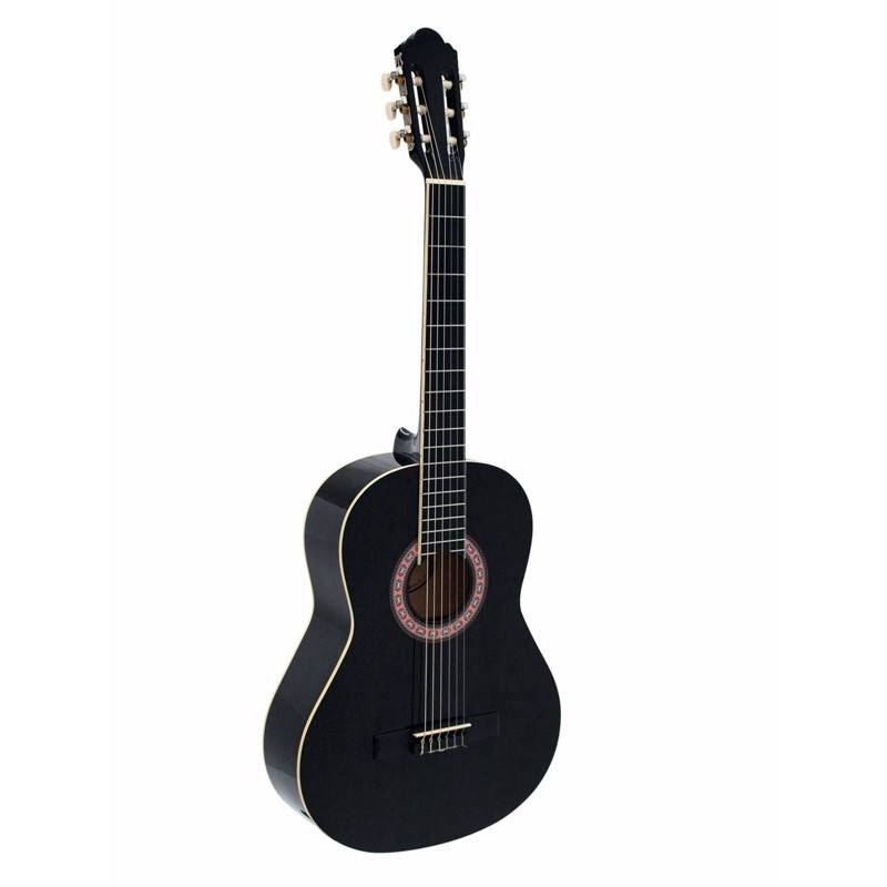 Klassisk Spansk Guitar. Dimavery Ac-303. Sort