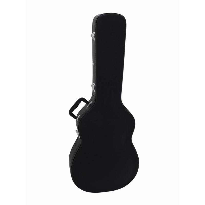 Vinyl Betrukket Hardcase / Kuffert Til Dreadnought Western-Guitar - Sort - Dimavery