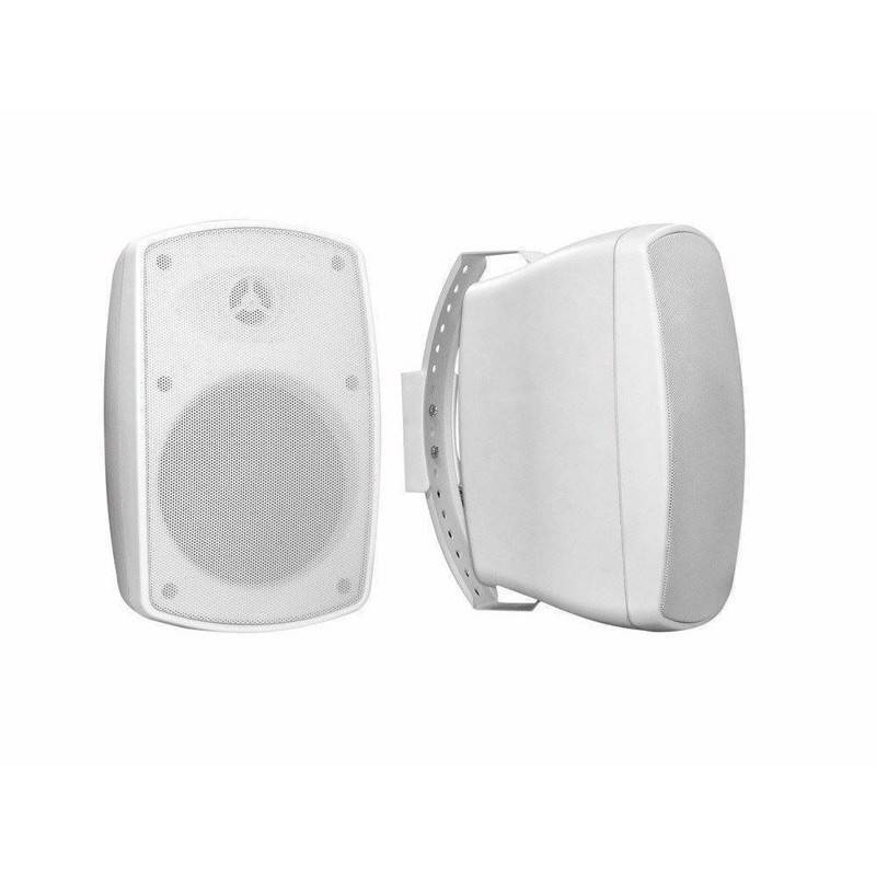 Væg Højttaler Od-5 Max 70 Watt 8ohms Hvide I Sæt Med 2 Stk. - Omnitronic