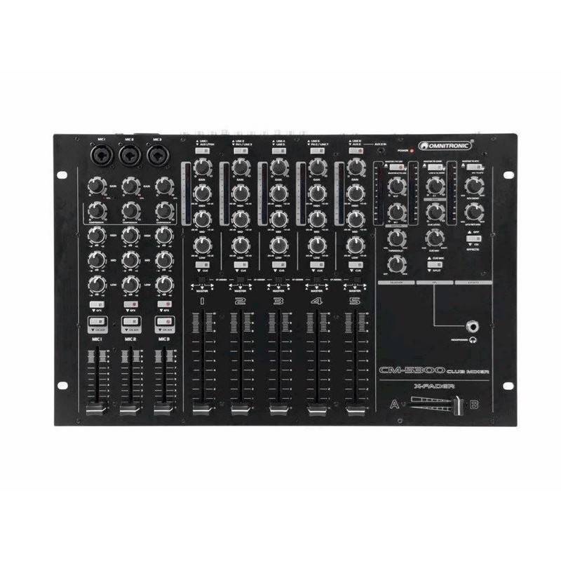 Omnitronic Cm-5300. 19" 5-Kanals Club Mixer