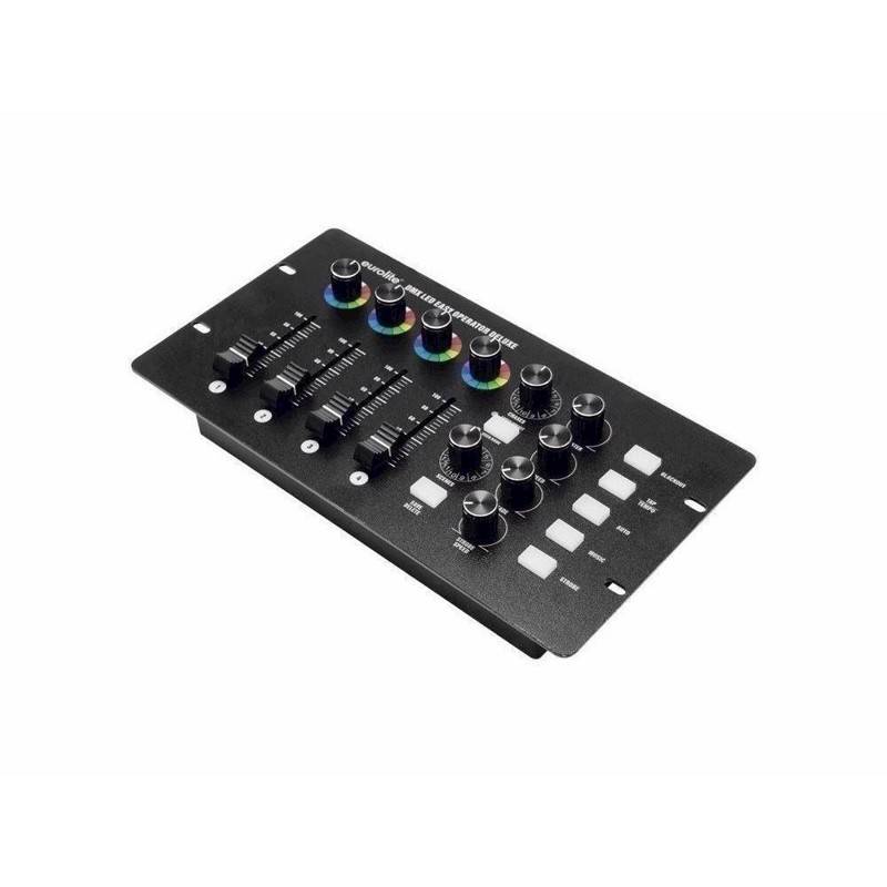 Eurolite Dmx Led Easy Controller Til 4 Farvede Led Spot/Kls-Sæt