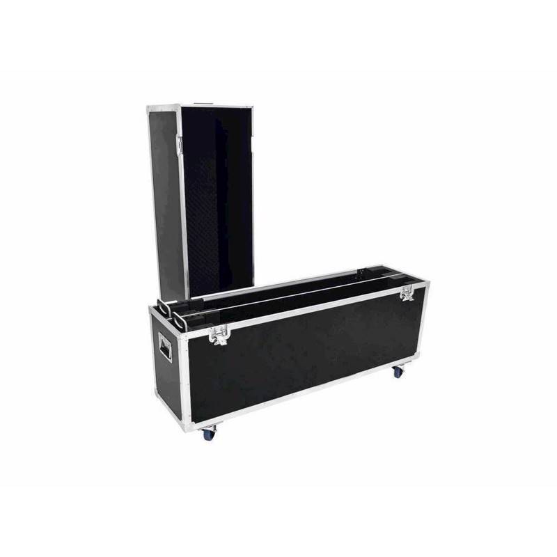 Flightcase Til 2 X Lcd Skærm. Justerbar Til Max. 60" - Roadinger