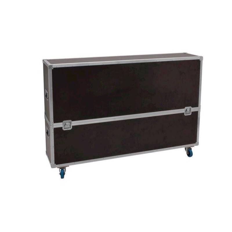 Flightcase Til 2 X Lcd Skærm Justerbar Til Max. 70" - Roadinger