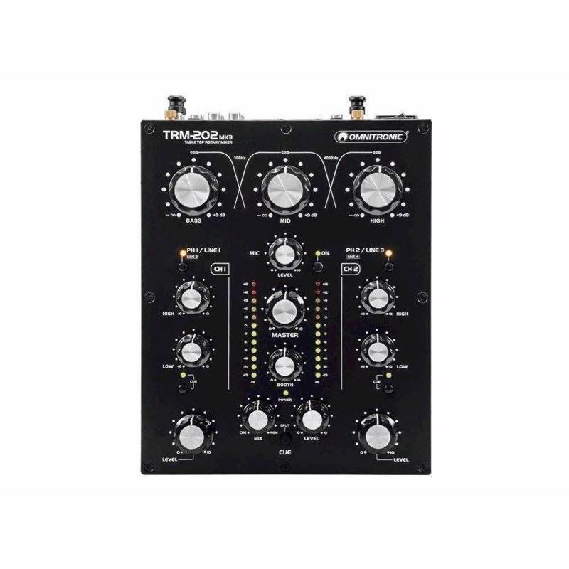 Omnitronic Trm-202mk3. 2-Kanals Rotary Mixer