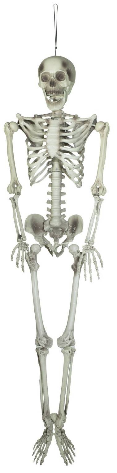 Halloween Skelet Figur Til Ophæng Med Formbar Dele - 150 Cm - Europalms