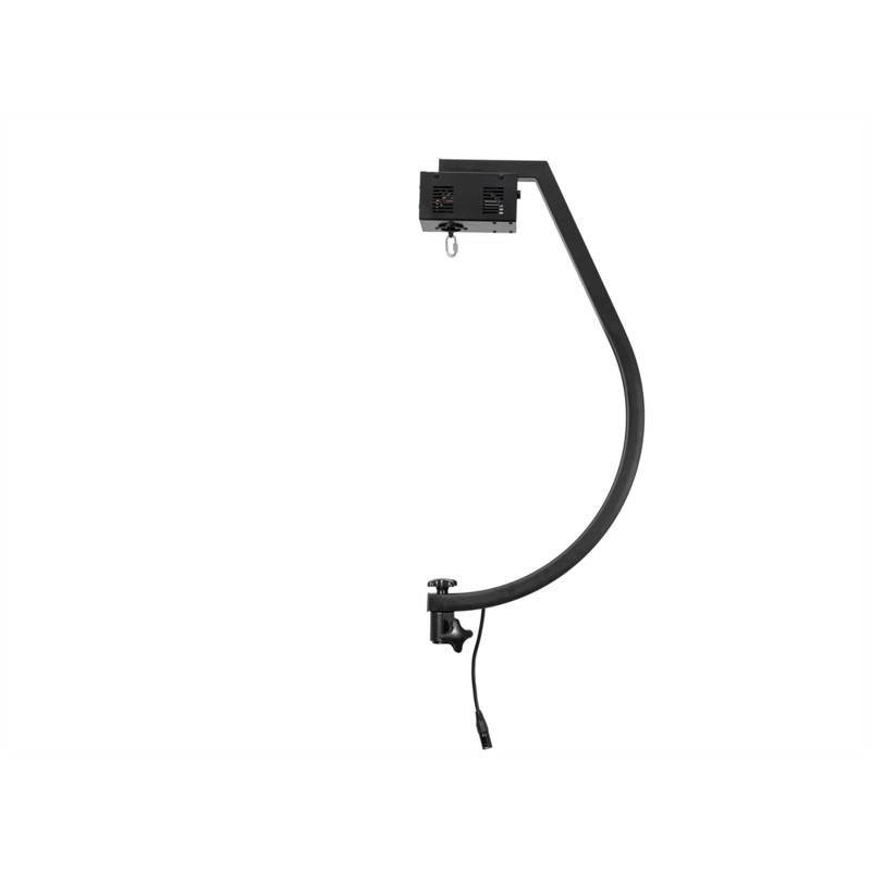 Spejlkugle Beslag Til Stativ. Med Dmx Motor. Max. 50 Cm. Sort - Eurolite
