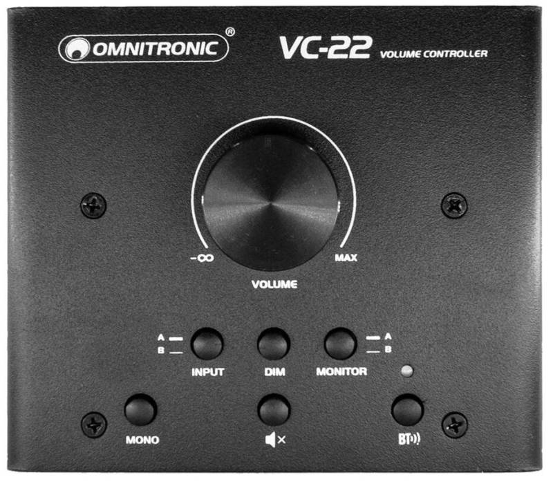 Omnitronic Vc-22 Volume Controller, Active
